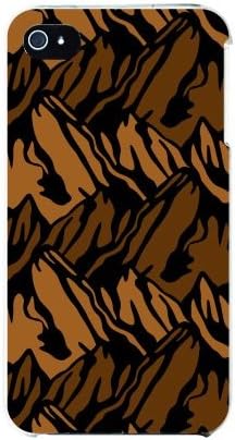 Yesno Mountain Brown / עבור iPhone 4S / SoftBank SAPI4S-PCCL-201-N006