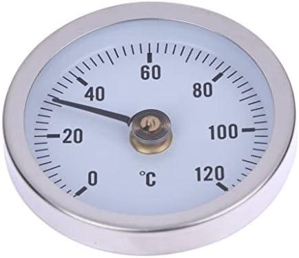 מדחום Walnuta בימטל נירוסטה צינור משטח קליפ-על מד טמפרטורת קפיץ 0-120 מעלות