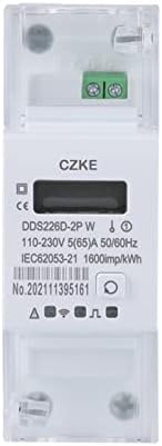 MOPZ שלב יחיד 220V 50/60Hz 65A DIN Rail WiFi WiFi חכם מד אנרגיה צג Monitor KWH Meter Wattmeter