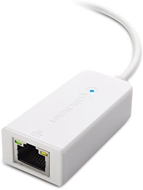 ענייני כבלים מצחיקים & הפעל מתאם USB ל- Ethernet עם PXE, MAC כתובת תמיכה בתמיכה בתמיכה של 10/100/1000 מגהביט לשנייה בלבן