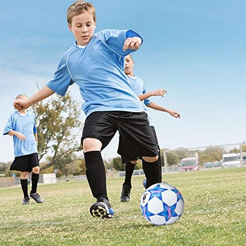 כדורגל כדור גודל 3 לילדים, כדור צעצועי עם כוכב דפוס רשמי גודל כדורגל כדורי לאימונים, משחק, בנים, בנות, פעוטות גיל 3-8