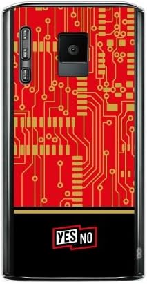 Yesno Electroboard, Red / for Eluga Power P-07D / DOCOMO DPSP7D-PCCL-201-N116