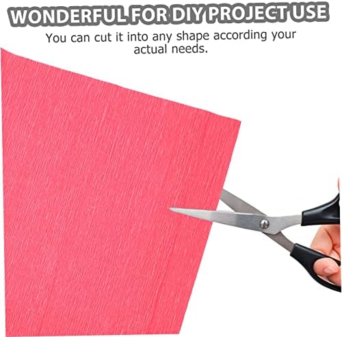 Homoyoyo 1 נייר גליל אדום קרפ נייר גליל מתנה עטיפת מתנה נייר קרפ נייר קרפ נייר מדריך אוריגמי קרפ נייר נייר קרפ סט פרח מכין קרפ נייר נייר