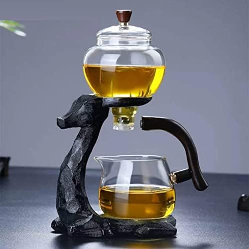 צבי יצירתי זכוכית קומקום עמיד בפני חום עמיד בפני חום סיר טפטוף תה תה