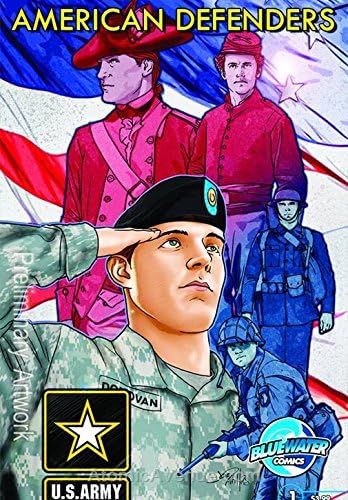 מגינים אמריקאים: הצבא 1 וי-אף / נ. מ.; ספר קומיקס בלוווטר