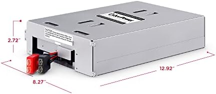 CyberPower RB1270X4 UPS החלפת מחסנית סוללות, ללא תחזוקה, ניתנת להתקנה של משתמש, 12/7AH