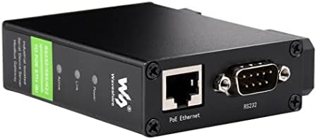 מבודד תעשייתי RS232/485/422 למודול Ethernet RJ45, עם פונקציית POE, שרת סידורי הרכבה, TCP/IP לסדרה