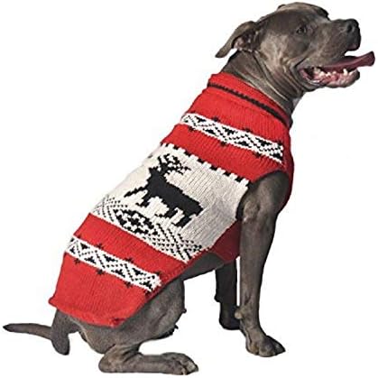 סוודר צבי כלבים צוננים סוודר כלבים, אדום, X-Garge