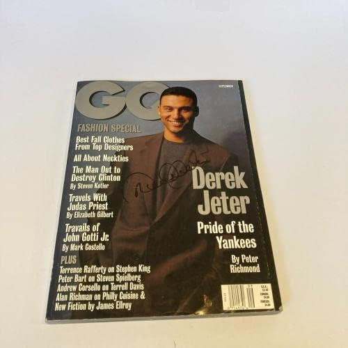 דרק ג 'טר חתם על מגזין ג' יקו 1998 ניו יורק יאנקיס