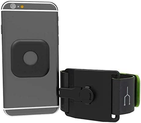 Navitech Black טלפון נייד עמיד למים עמיד למים חגורת חגורת מותניים - תואם Witheulefone Note 8 Smartphone הטלפון החכם