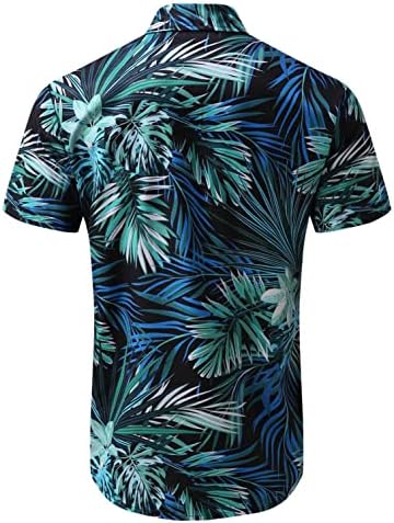 XXBR Mens Hawaiian חולצות פאנקי