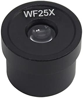 אביזרי מיקרוסקופ מעבדה מיקרוסקופ עינית WF 25x מתכת מלאה 23.2 ממ ממשק עם עדשת זכוכית אופטית מיקרוסקופ עינית