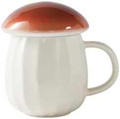 כוסות יצור Creative Cartoon Cartoon Battle Water Cabuct Cup Sup Ceramic חומר חלב כוס קפה חלב עם מכסה חרסינה ספל קפה קרמיקה עם מכסה