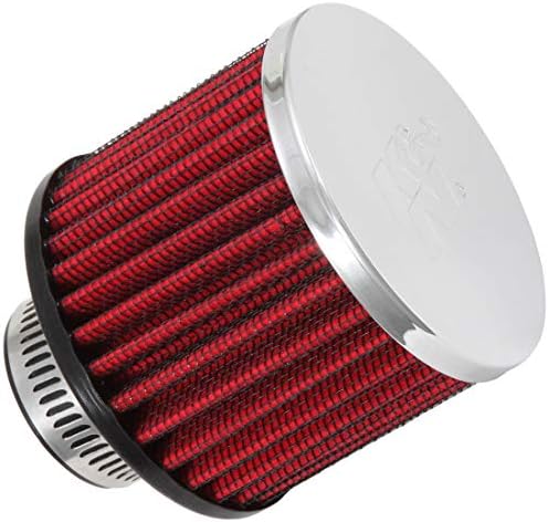 K&N Vent Filter/ Breather: ביצועים גבוהים, פרימיום, רחיץ, מסנן מנוע החלפה: קוטר אוגן: 1.25 אינץ