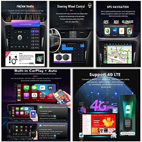 רדיו בידור אנדרואיד נגן DVD 9 אינץ 'מסך מגע מגע מולטימדיה רדיו לרכב עם סטריאו לרכב 2 DIN עבור טויוטה אסדה 2006-2012 תומך Carplay FM RDS
