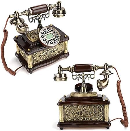 טלפון קווי רטרו של Sanpyl רטרו, טלפון שולחן עבודה וינטג