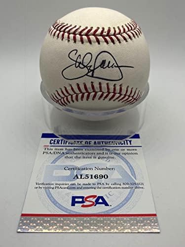 שלי דאנקן ינקיס אינדיאנים חתמו על חתימה רשמית MLB בייסבול PSA DNA - כדורי בייסבול חתימה