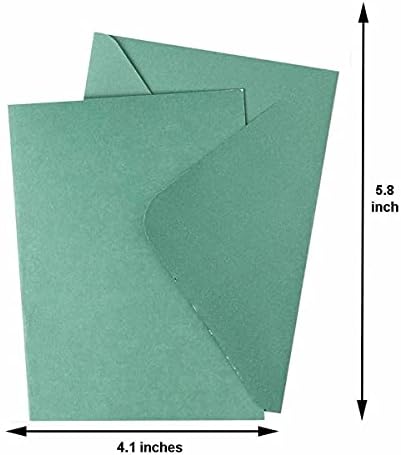 Sizzix Surface Cards ומעטפות עץ אשוח A6, 10pk 4 1/8 x 5 7/8 אינץ