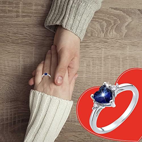 חותם טבעת טבעת חבילות אירוסין עגול לחתוך זירקונים נשים חתונה טבעות תכשיטי טבעות לאישה חסר חתיכה