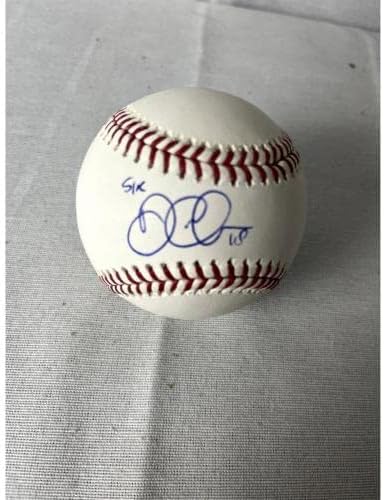 דידי גרגוריוס חתום על חתימה על חתימה בייסבול MLBA - כדורי חתימה
