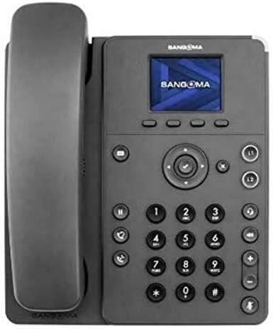 Sangoma Us Inc .. טלפון, p310, לגימה עם 2 קו עם קול HD, תצוגת צבע 2.4 אינץ '