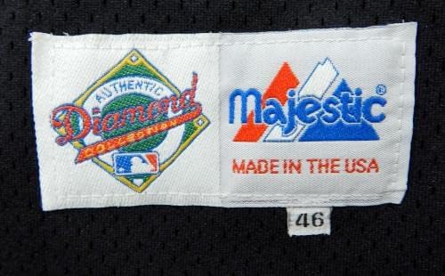 1994-96 יוסטון אסטרוס משחק ריק הונפק ג'רזי שחור 46 DP14998 - משחק משומש גופיות MLB