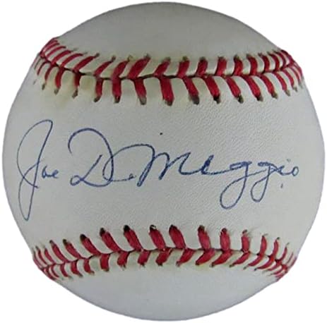 ג'ו דימג'יו חוף חתימה רולינגס אויל בייסבול ניו יורק ינקי JSA 175368 - כדורי בייסבול עם חתימה