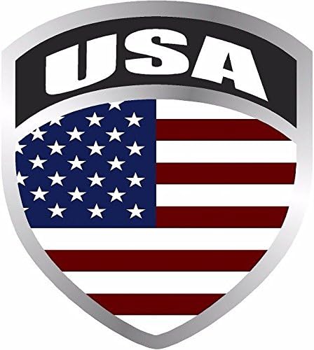 תג מדבקות מגן דגל אמריקאי ארהב מכונית מכונית אופנוע מדבקת ויניל בחרו