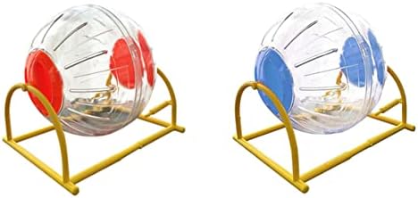 גלגל קיפוד פטקוו גלגל קריטרים קטנים צעצועים 2 יחידות אוגר אימון אוגר ריצה גלגל רץ שקט אוגר גלגל אוגר כלוב גלגל גלגל חיות מחמד קטנות צעצועים