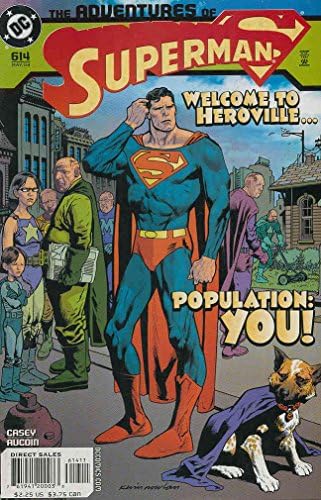 הרפתקאות סופרמן 614 וי-אף / ננומטר; די-סי קומיקס