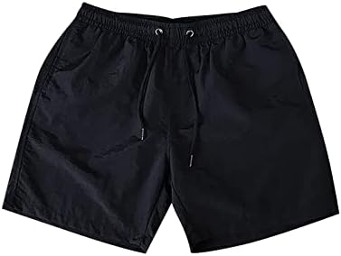 טניס מכנסיים גברים גדול שרוך קיץ חוף מכנסיים קצרים עם אלסטי מותניים וכיסים גדול בני ז ' אן מכנסיים קצרים