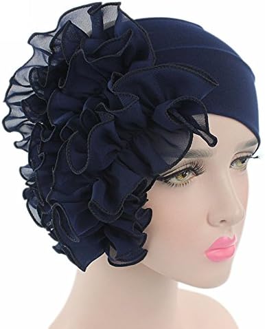 בגדי ראש כימו כובע צעיף פרחי טורבן לנשים נשירת שיער סרטן כובע עטיפת ראש אפריקאית כובעי טורבן נשים