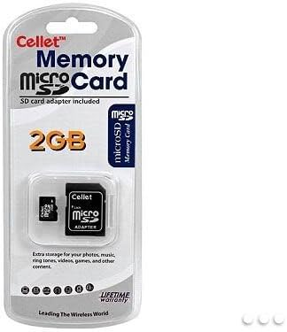 זיכרון פלאש מותאם אישית של מצלמת וידאו 2 ג ' יגה-בייט, תיבת הילוכים מהירה, תקע והפעל, עם מתאם זיכרון בגודל מלא.
