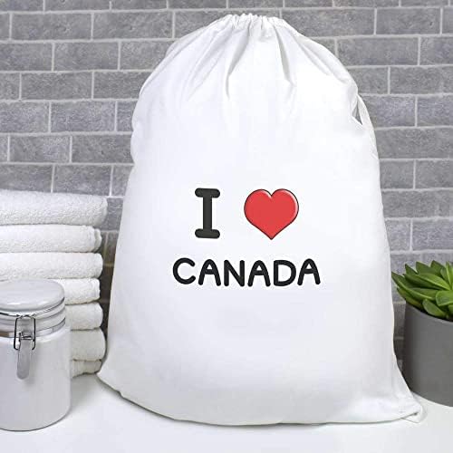 אזידה' אני אוהב קנדה ' כביסה/כביסה / אחסון תיק